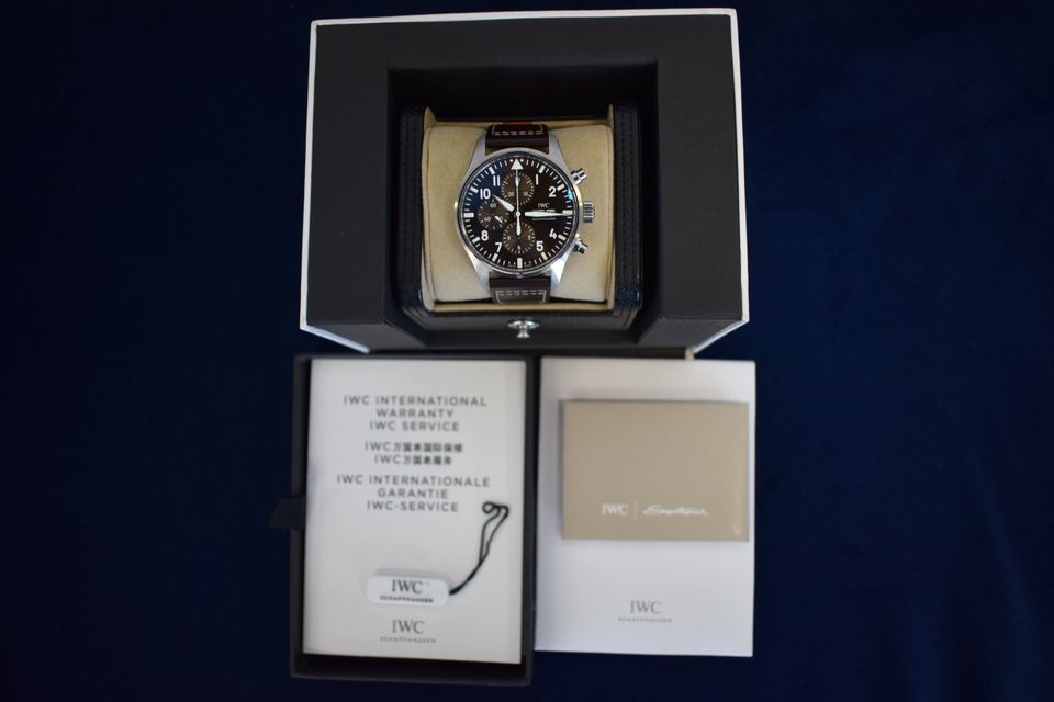 IWC Pilot's Chrono Antoine de St Exupery IW377713 Image 4